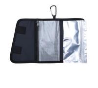 Bnineteenteam Bolsa para Aparejos de Pesca, Organizador de Señuelos Desmontable Portátil de Gran Capacidad con Compartimentos a Prueba de Lluvia para Cebos Blandos y Accesorios para Aparejos de