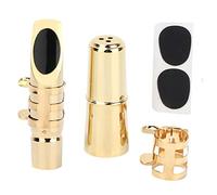 Bnineteenteam Boquilla de Saxofón Alto, Boquilla de saxofón Tenor Boquilla de saxofón de latón Boquilla de saxofón de Metal Instrumentos Musicales Accesorio(7C #)