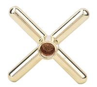 Bnineteenteam Cabeza de Puente de Piscina, Cabeza de Taco de Billar Chapada en Cobre Metálico, Accesorio de Billar Duradero para Tiros de Precisión y Ajustes Ajustados (Cruz)