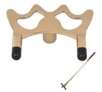 Bnineteenteam Cabeza de Puente de Piscina, Cabeza de Taco de Billar Chapada en Cobre Metálico, Accesorio de Billar Duradero para Tiros de Precisión y Ajustes Ajustados (Horquilla Baja coloidal)