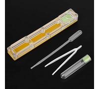 Bnineteenteam Caja de Cría, Caja de Cría de Granja Acrílica con Torre de Agua Hidratante, Fácil de Instalar para Entusiastas de Las Hormigas (Nido Amarillo)