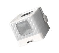 Bnineteenteam Caja de para Gatos, Plástico, Diseño Semicerrado de Gran Espacio, Cajón Desmontable para una Fácil Limpieza, Suministros para Gatos de Interior (#2)