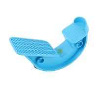 Bnineteenteam Camilla de Pantorrilla, Balancín de Pie Portátil para Yoga y Fitness, Tiras de Goma Antideslizantes para Fortalecer el Tobillo y Mejorar la Flexibilidad (Blue)