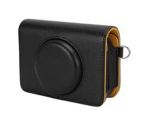 Bnineteenteam Camina de Protección de la Cámara, Bolso de Cámara de Cuero PU con Cubierta Frontal Desmontable, Bolsa de Transporte Liviana para C210R (Black)