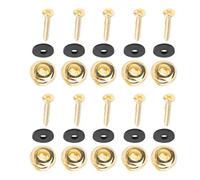 Bnineteenteam Candado para Correa de Guitarra, Aleación de Zinc con Ajuste Seguro, Perfecto para Guitarras Eléctricas y Acústicas, Accesorio Universal para Músicos (GOLD)