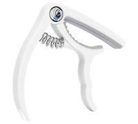 Bnineteenteam Capo de Guitarra de 4-6 Cuerdas, Capo de Guitarra de plástico Capo de Cambio rápido de una Mano para Guitarra Ukelele mandolina(Blanco)