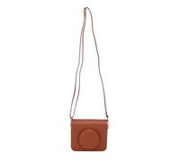 Bnineteenteam Caso de Protección Fit para la Cámara C300R Anti Drop Drop Bolsa PU de Cámara Instantánea con Correa, con Cubierta Frontal Desmontable (Brown)