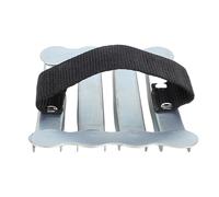 Bnineteenteam Cepillo para Caballos, Herramienta de Aseo Equino de Acero Inoxidable, 4 Filas de Dientes para Quitar Muda, Uso Profesional y Doméstico