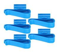 Bnineteenteam Clamp/Holder de Fijación para Tubería de Agua, Soporte de Plástico para Tuberías de 8-16 Mm, Herramienta de Acuario de Fácil Instalación para un de Agua Eficiente (Blue)