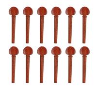 Bnineteenteam Clavijas de Cuerda, Clavijas de Afinación de Palisandro con Diseño de Ojo de, 12 Piezas para Kit de Reparación de Violonchelo y Violín para un Fácil Ajuste de Cuerdas