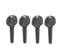 Bnineteenteam Clavijas de violín de 4 Piezas, Cuerdas de violín Clavijas de afinación del Eje Accesorios Madera Maciza de ébano para 1/2 1/4 1/8 Violín(para 1/4 violín)