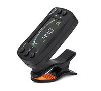 Bnineteenteam Clip afinador de Guitarra afinador de Guitarra 2 en 1 metrónomo Afinador electrónico Digital Acústico con Pantalla LCD para Guitarra Baja violín Ukelele afinador Guitarra