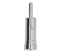 Bnineteenteam Conector de Antena de Radio de Coche, Adaptador de Metal ISO a DIN, Convertidor de Antena de Radio Universal para Coches