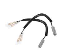 Bnineteenteam Conector de Cableado de Señal de de 7,5 Pulgadas, Adaptador de Metal de Plástico para Arnés YZFR6 YZFR1, Enchufe de 2 Pines para Motocicletas