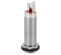 Bnineteenteam Conector Enchufe Guitarra 1/4 Pulgadas, Cilindro Roscado Duradero para Guitarra Eléctrica y Bajo, Accesorio Estudio Escenario Hogar Músicos Profesionales Aficionados