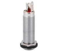 Bnineteenteam Conector Enchufe Guitarra 1/4 Pulgadas, Cilindro Roscado Duradero para Guitarra Eléctrica y Bajo, Accesorio Estudio Escenario Hogar Músicos Profesionales Aficionados