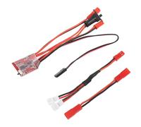 Bnineteenteam Controlador de Velocidad ESC 30A RC Controlador de Velocidad Eléctrica Cepillado para 1/18 1/24 /32 RC Coches BIDIRECCIONALES con Freno Verde