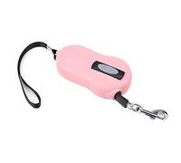 Bnineteenteam Correa Retráctil para Perros, Material de Nailon, Diseño Resistente, Retracción Suave para Perros Grandes, Ideal para Caminar y Hacer Senderismo Al Aire Libre (Pink)