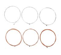 Bnineteenteam Cuerdas de cobre para guitarra popular, cuerdas de metal de guitarra acústica accesorio de repuesto para guitarra acústica folk