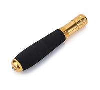 Bnineteenteam de Caña de Pescar, de EVA Duradero de Metal con 5 Anillos Adaptables, Cañas de Pescar de Viaje de Repuesto (Gold)