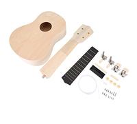 Bnineteenteam DIY Ukelele Make Your Own Hawaii Ukulele DIY Kit Concert Ukulele Toys Set de ensamblaje para Principiantes, niños, Principiantes, Aficionados