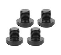 Bnineteenteam Durable M10x1.25 Espejo Retrovisor Agujero Protección de Tornillo Apto para Hypermotard, Apto para - Aluminio 6063-T6, 2 Pares