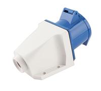 Bnineteenteam Enchufe Industrial de 3 Pines, Conector Eléctrico ABS Resistente Al Agua, 16A, 32A, para Caravana, Camping, Uso Marino (32A)