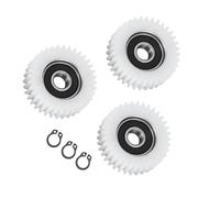 Bnineteenteam Engranaje de Motor de Bicicleta Eléctrica, 3 Piezas de Nailon Profesional de 36 Dientes, Accesorio de Herramienta de Equipo de Embrague de Engranaje de Motor de Bicicleta Eléctrica