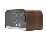 Bnineteenteam Enrollador de Reloj, 5 Modos de Rotación Enrollador de Reloj Automático Silencioso Doble Alimentación USB o Batería con Luz LED para Relojes Mecánicos, Caja de Almacenamiento Portátil