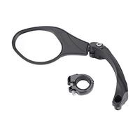 Bnineteenteam Espejo retrovisor para Bicicleta, Montaje en Manillar de Bicicleta Ajustable de 360 ° Espejo retrovisor para Bicicleta Espejo de Acero Inoxidable Lado Izquierdo/Derecho (Izquierda)