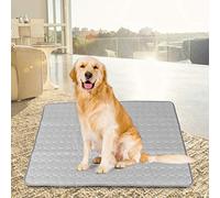 Bnineteenteam Estera de Enfriamiento para Perros, Cama Transpirable de Algodón y Seda Helada, 4 Tamaños para la Comodidad de Las Mascotas en el Hogar y el Automóvil (62 * 50cm)