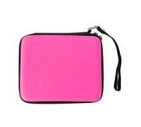 Bnineteenteam Estuche de Transporte para Consola de Juegos 2DS, Carcasa Dura de EVA con Almacenamiento para 8 Tarjetas de Juego, Bolsa de Viaje para Jugadores (Pink)