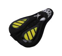 Bnineteenteam Funda para Asiento de Bicicleta, Relleno de Espuma de Silicona de PU, Cojín Impermeable para Sillín para Ciclismo de Montaña y Carretera, Cómodo Acolchado Adicional para Usuarios de