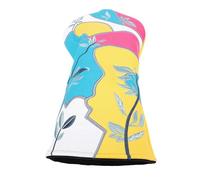 Bnineteenteam Funda para Cabeza de Palo de Golf, Piel Sintética con Forro de Felpa, Funda para Cabeza de Conductor Bordada para Bolsas de Golf para Hombres y Mujeres (1/Conductor)