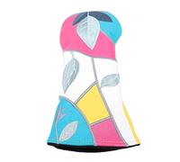 Bnineteenteam Funda para Cabeza de Palo de Golf, Piel Sintética con Forro de Felpa, Funda para Cabeza de Conductor Bordada para Bolsas de Golf para Hombres y Mujeres (UT)