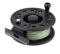 Bnineteenteam GLA 7/8 5/6 Carrete de Pesca con Mosca con línea Izquierda/Derecha y Las líneas de Pesca requeridas (Green GLA5/6)