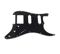 Bnineteenteam Golpeador de Guitarra Eléctrica, Reemplazo de PVC y Celuloide de Calidad para Guitarras Eléctricas ST SQ SSH (BLACK)