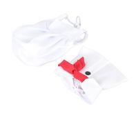 Bnineteenteam Gorro para, Disfraz de Chef Ajustable para Mascotas con Capa y Bufanda, Cómodo Traje de Poliéster para Perros y Gatos en Fiesta de Halloween (S)