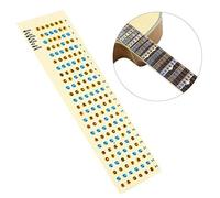 Bnineteenteam Guitarra Pegatina Diapasón,Pegatina de diapasón de Guitarra Etiqueta de Mapa para Practicar