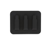 Bnineteenteam Guitarra Silenciador Silenciador Guitarra de Silicona Ukelele String Mute Silence Pad Negro para Guitarra Espuma Silenciador Guitarra