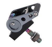 Bnineteenteam Hebilla C de Liberación Rápida para Bicicleta Plegable, Abrazadera C para Bicicleta de Aleación de Aluminio con Bloqueo de 1 Segundo para Tubo de Dirección de Sección Media, Accesorio