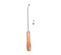 Bnineteenteam Herramienta de Rodillo para Abolladuras de Instrumentos de Latón, Construcción de Aleación, Ergonómico, Kit de Eliminación de Abolladuras para Reparación de Trompeta y Trombón (#1)