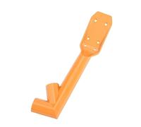 Bnineteenteam Herramientas de Limpieza de Canalones, Pala de Plástico con Gancho para Postes Roscados Estándar, Limpiador de Canalones Liviano para Eliminación de Hojas y Escombros en Techos