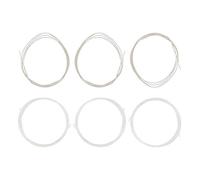 Bnineteenteam Juego de 6 piezas de repuesto para guitarra acústica y núcleo de nailon para instrumentos musicales