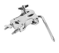 Bnineteenteam Juego de abrazaderas de tambor duradero de aleación de zinc con clip de soporte de brazo Tom Soporte de tambor de soporte de accesorios de soporte de clip de expansión