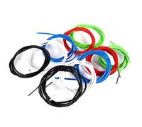 Bnineteenteam Juego de cables de cambio de bicicleta, Kit de Manguera de alojamiento de Cable de Freno de Freno de Cambio de 2m para Bicicleta de montaña (5 Colores) (5mm-Rojo)