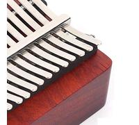 Bnineteenteam Kalimba, Piano de Pulgar de Madera de 17 Teclas, Instrumento de Dedo Portátil con Pastilla Externa para Principiantes y Adultos Tocando