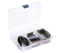 Bnineteenteam Kit de Herramientas de Perforación de Cuero, Acero de Aleación, 18 Piezas para Manualidades de Cuero, Grabado en Relieve y Herramientas de Corte Universales