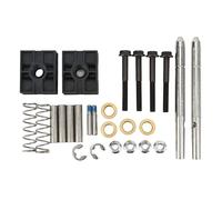 Bnineteenteam Kit de Manija de Carenado del Tanque de del Chasis, Reemplazo de ABS para VN VNL 2004 2017 con 2 Manijas de Carenado, 2 Bases, Pasadores, 4 Bujes, Clips E, Tornillos,