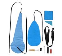 Bnineteenteam Kits de Cuidado de Limpieza de saxofón Boquilla de Tela Limpia Cinturón de Cepillo Mini Destornillador Correa Juego de Estuches de láminas